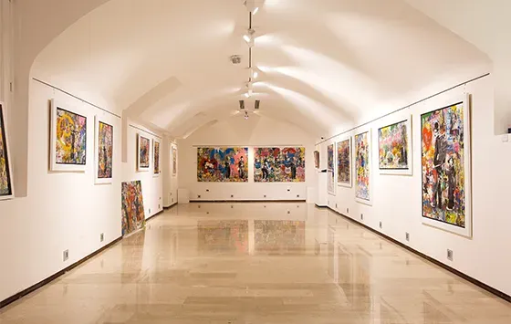 Sale della galleria Deodato Arte Milano Nerino (3/3)